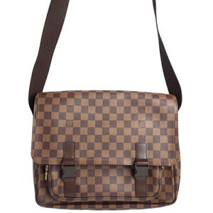 Louis Vuitton Damier Ebene Brown Messenger Bag Melville Shoulder